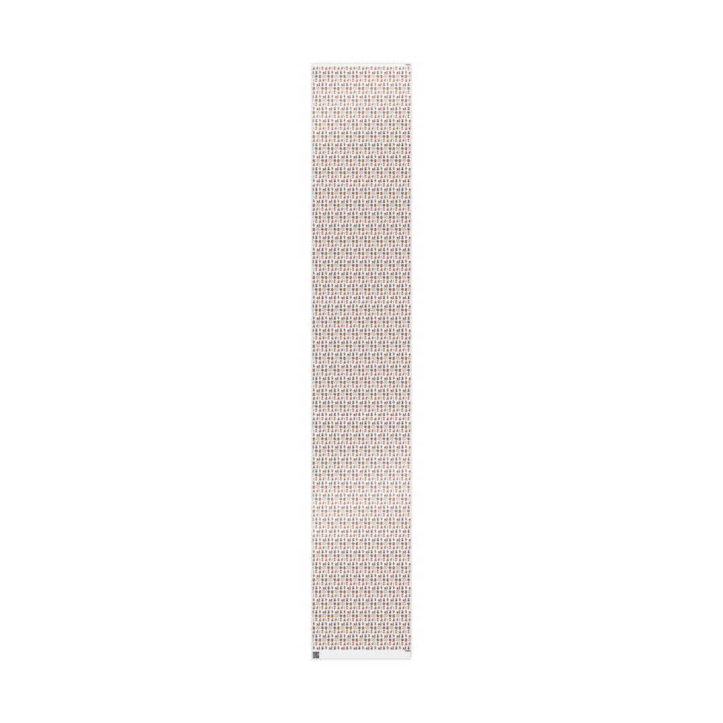 Merry Christmas To You Christmas Candy Mid Century Retro Christmas Print Holiday Gift Wrap Paper - Glossy Or Matte