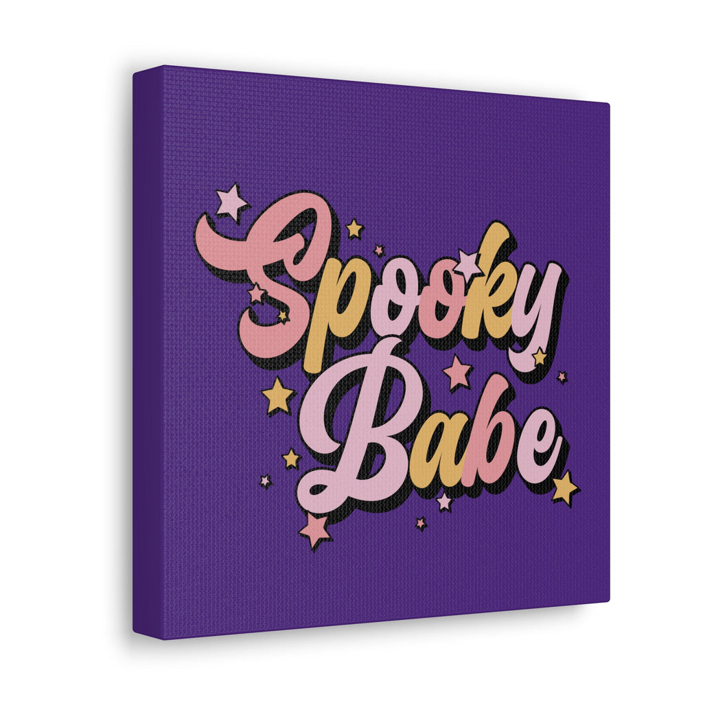 Spooky Babe Canvas Gallery Wrap