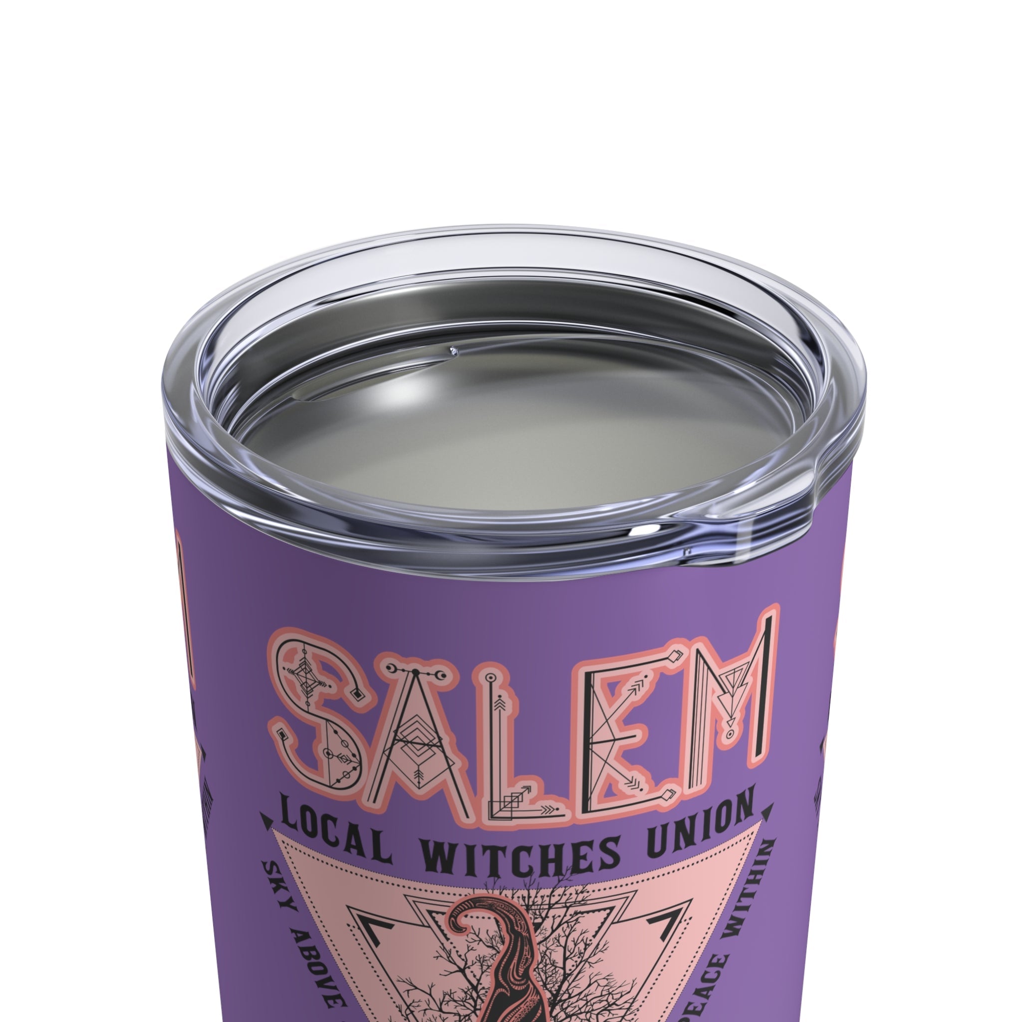 Salem Local Witches Union Halloween Purple Stainless Steel Tumbler 10oz