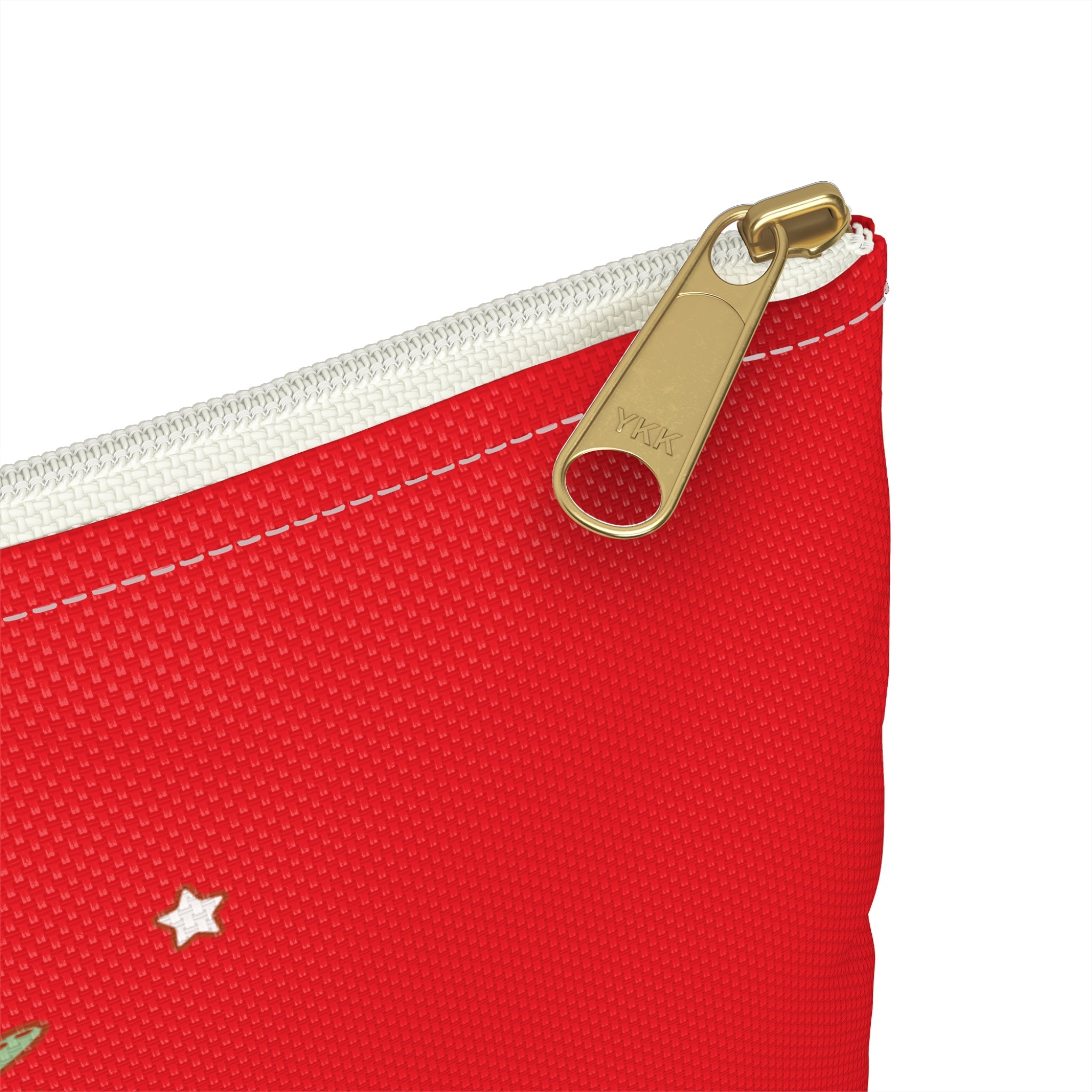 Merry Everything And A Happy Always Cute Christmas Tree Retro Style Christmas Print Polyester Accessory Travel Bag Pouch