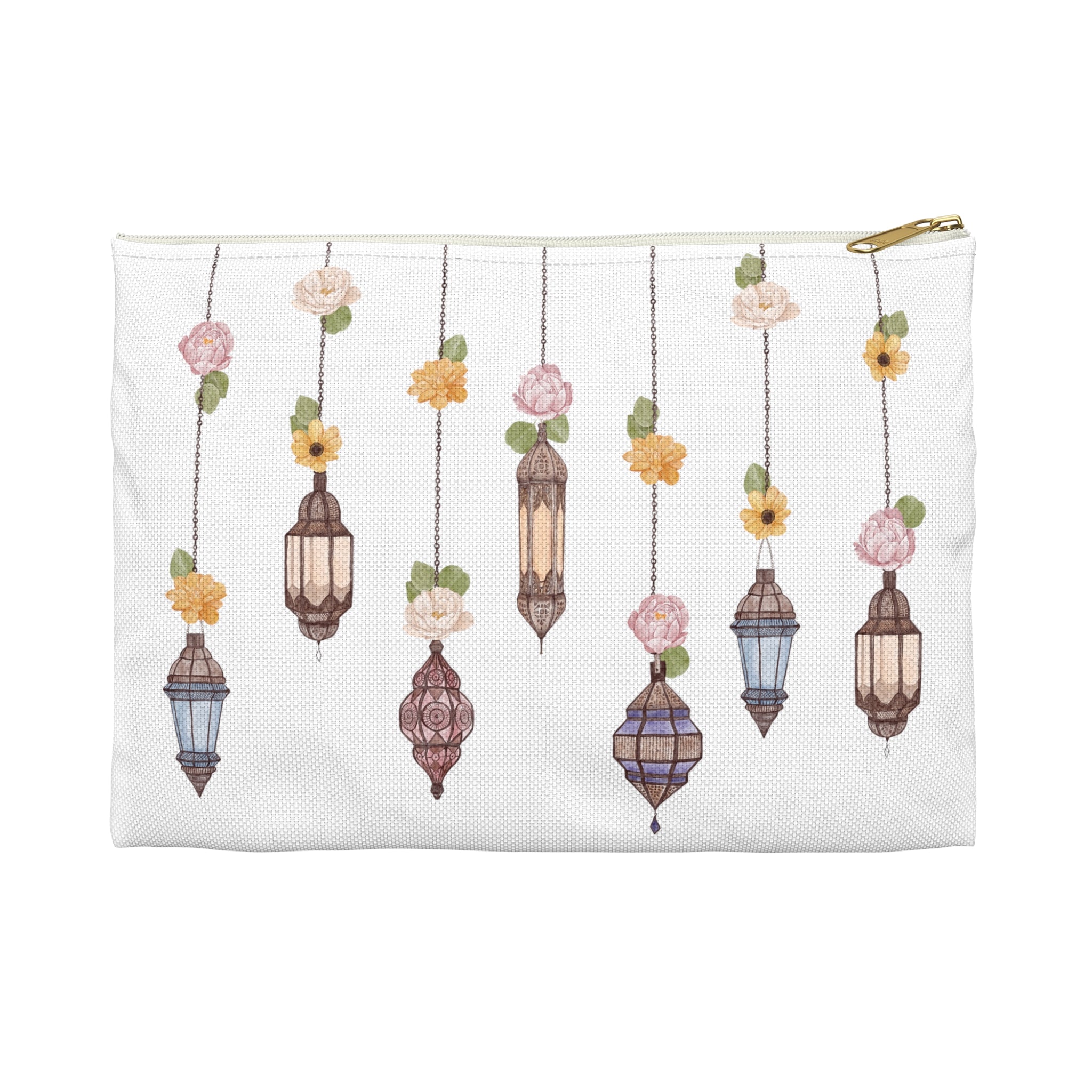 Festival Arabic Lanterns Accessory Pouch Travel Bag