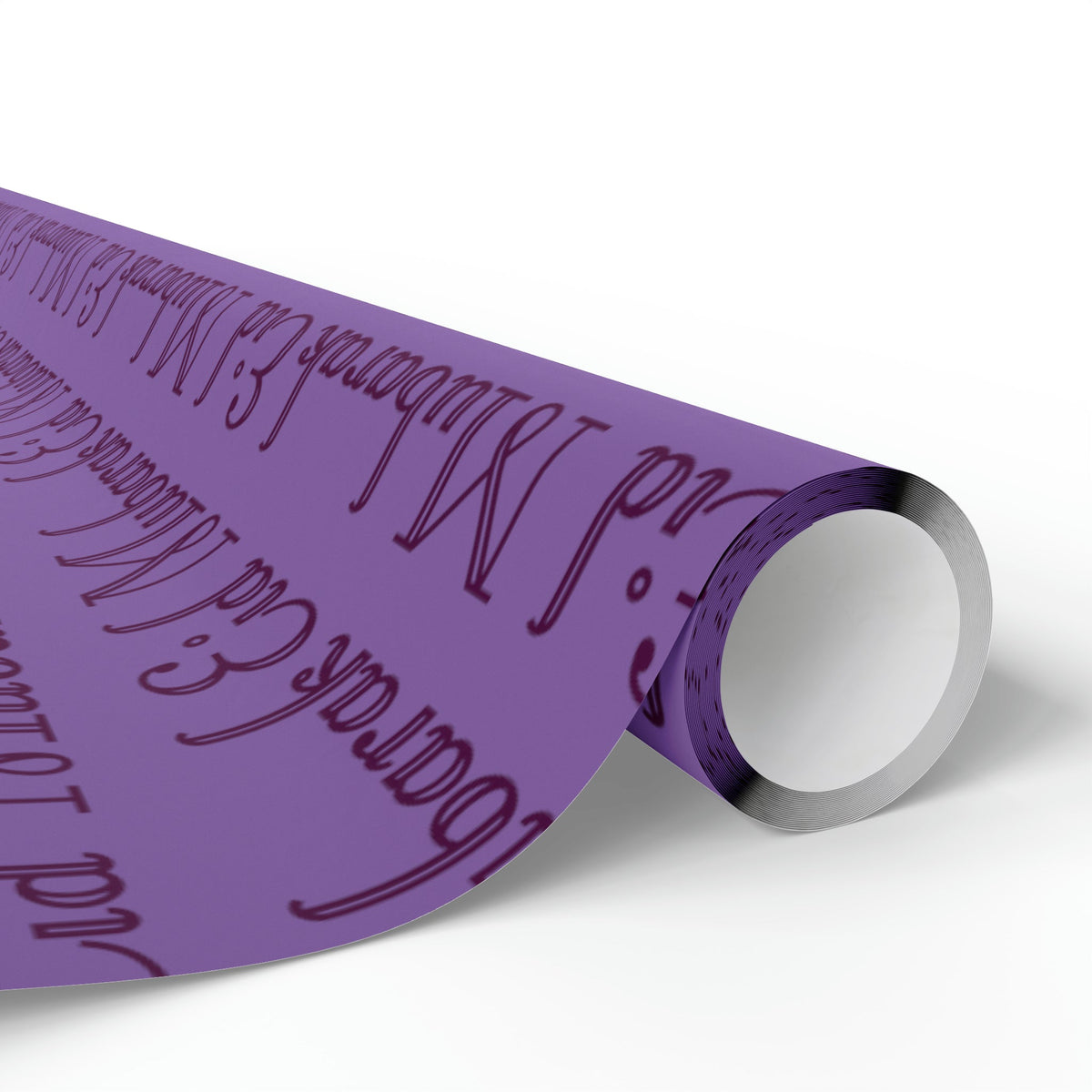 Eid Mubarak Purple Holiday Gift Wrap Paper - Glossy Or Matte