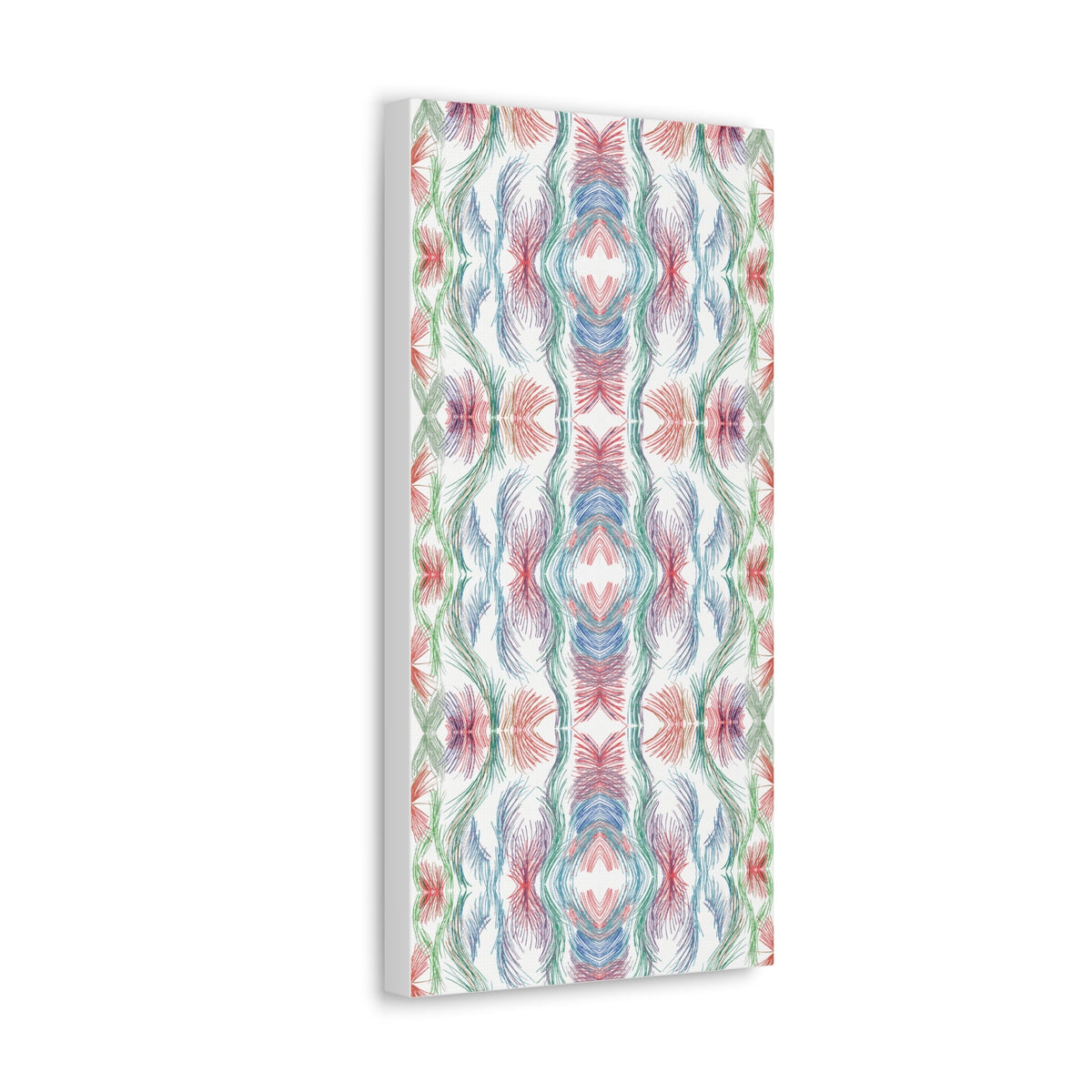 "Lunar Fireworks" Caden Caraco Canvas Gallery Wrap - 10" x 20"
