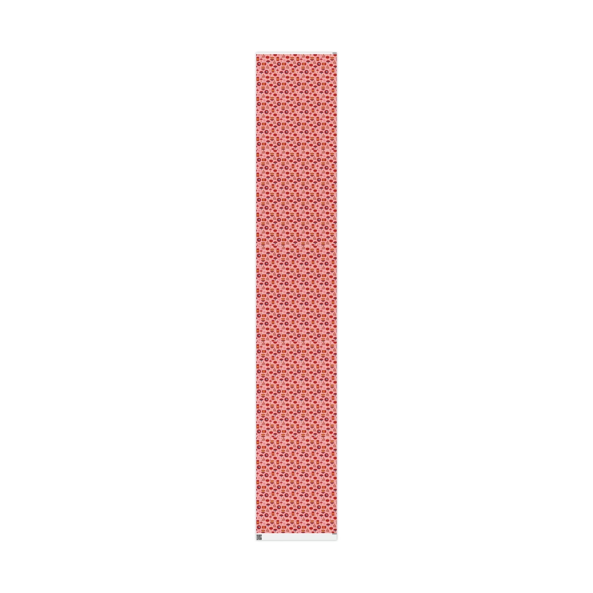Lunar New Year Of The Dragon Spring Festival Holiday Gift Wrap Paper - Glossy Or Matte