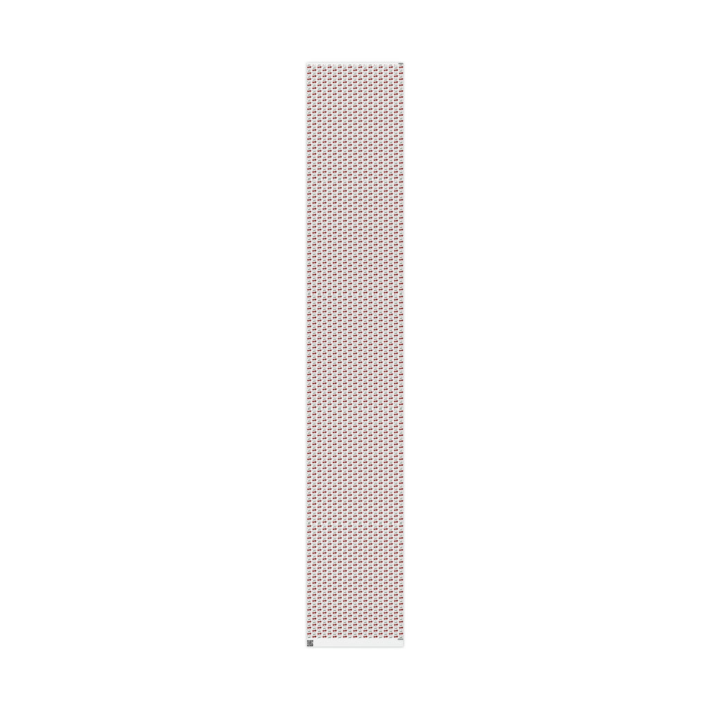 Retro Cherries Be Mine Gift Wrap - Romantic and Stylish Wrapping Paper