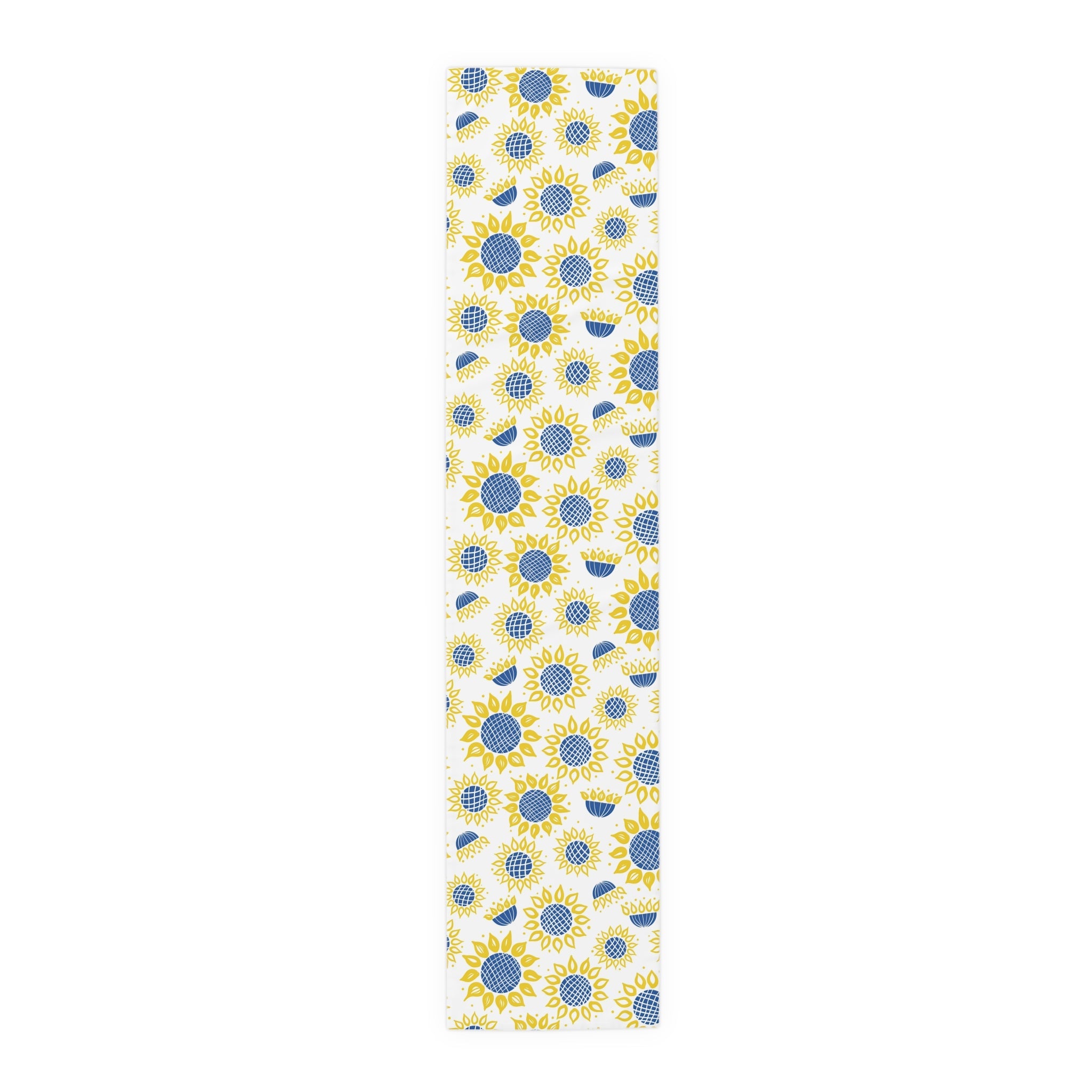 Ukrainian Country Sunflowers Polyester Table Runner