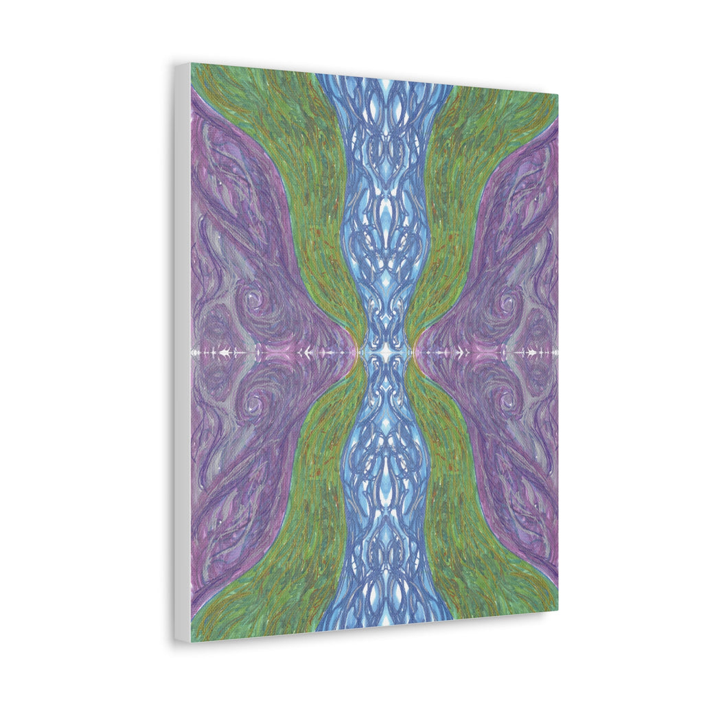 Lumerian Stream Caden Caraco Art Canvas Gallery Wrap