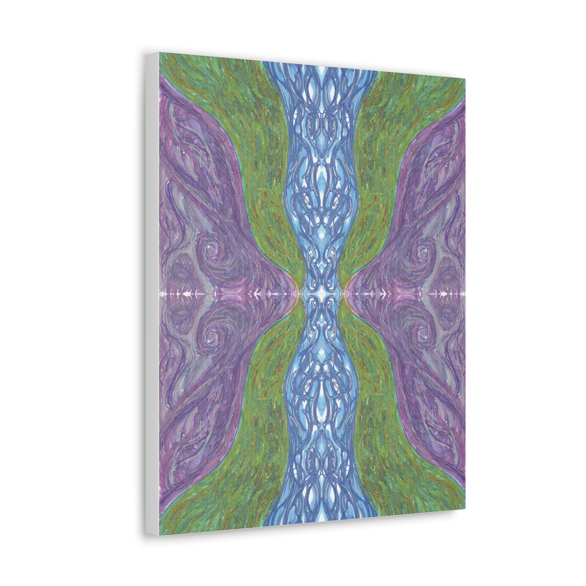 Lumerian Stream Caden Caraco Art Canvas Gallery Wrap