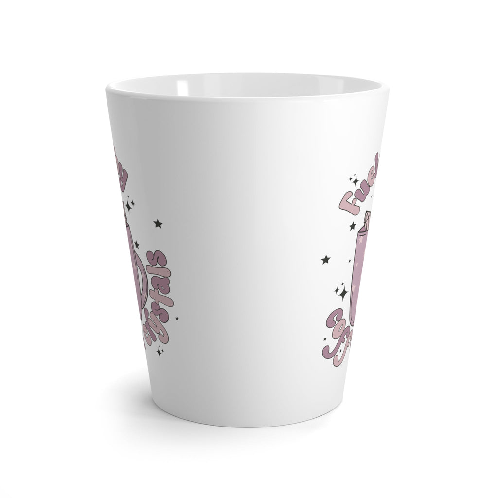 Fueled By Coffee And Crystals Celestial Latte Mug