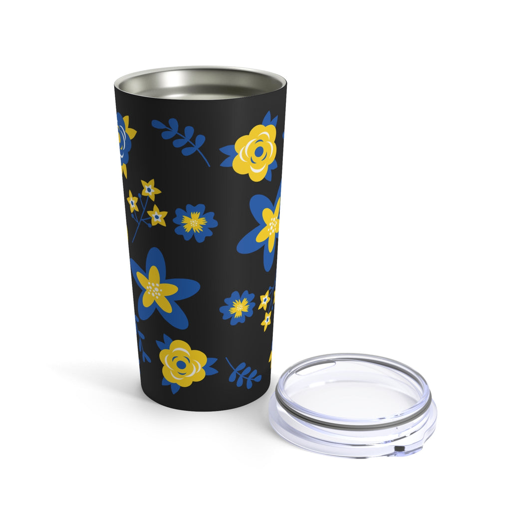 Ukraine Country Flowers Stainless Steel Tumbler 20oz