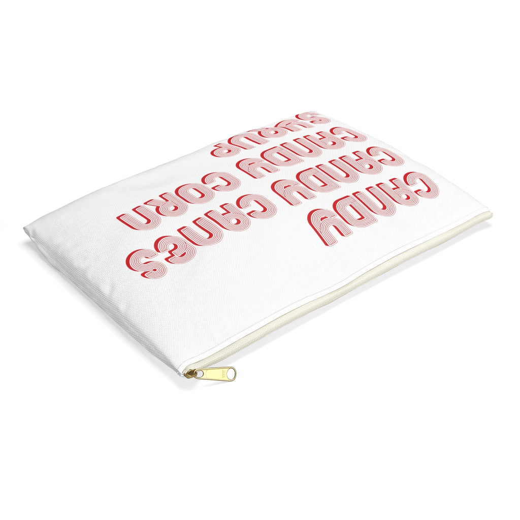 The Elf Four Main Food Groups Candy Candy Canes Candy Corn Syrup Christmas Elf Inspired Accessory Pouch Travel Bag