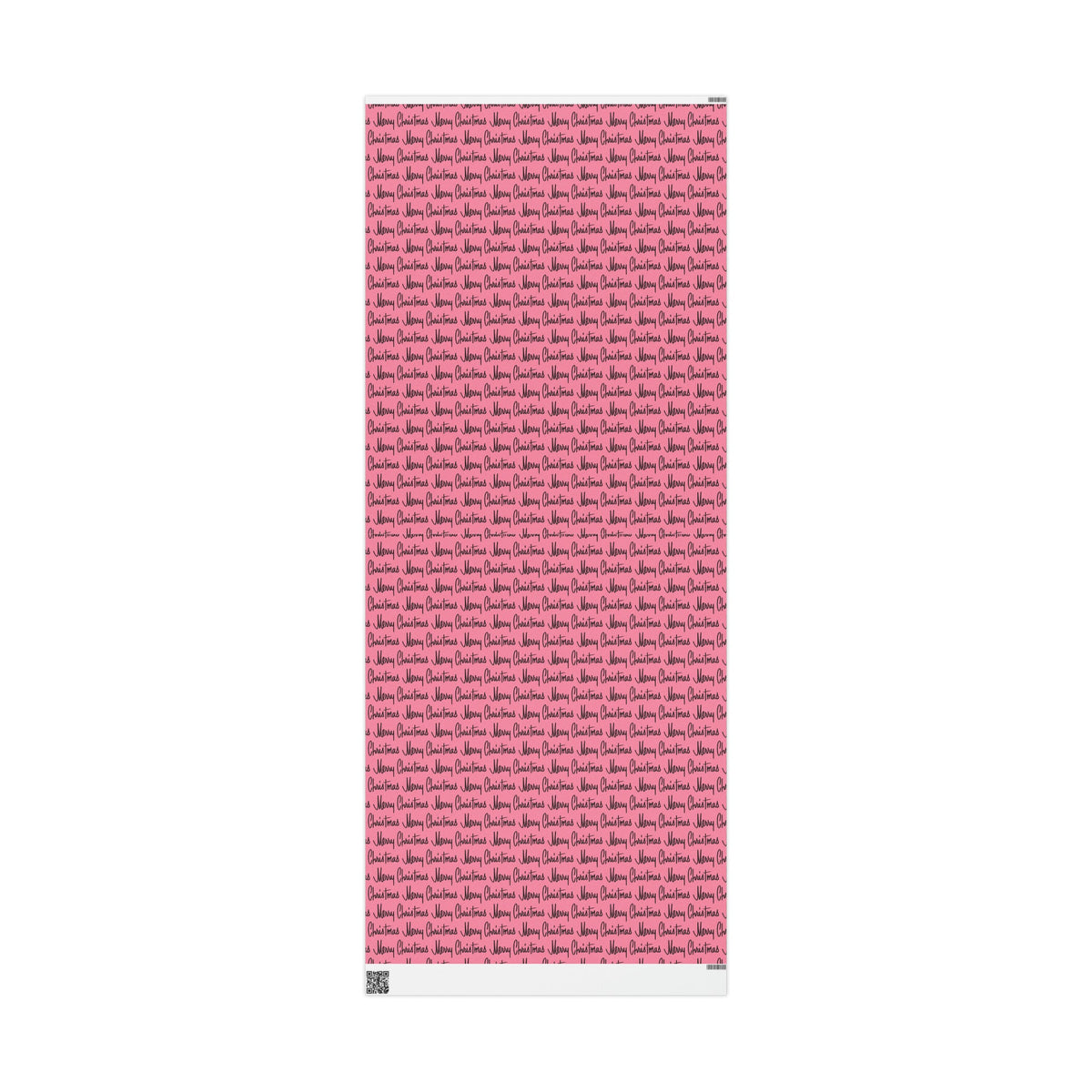 Merry Christmas Pink Mid Century Retro Christmas Print Holiday Gift Wrap Paper - Glossy Or Matte