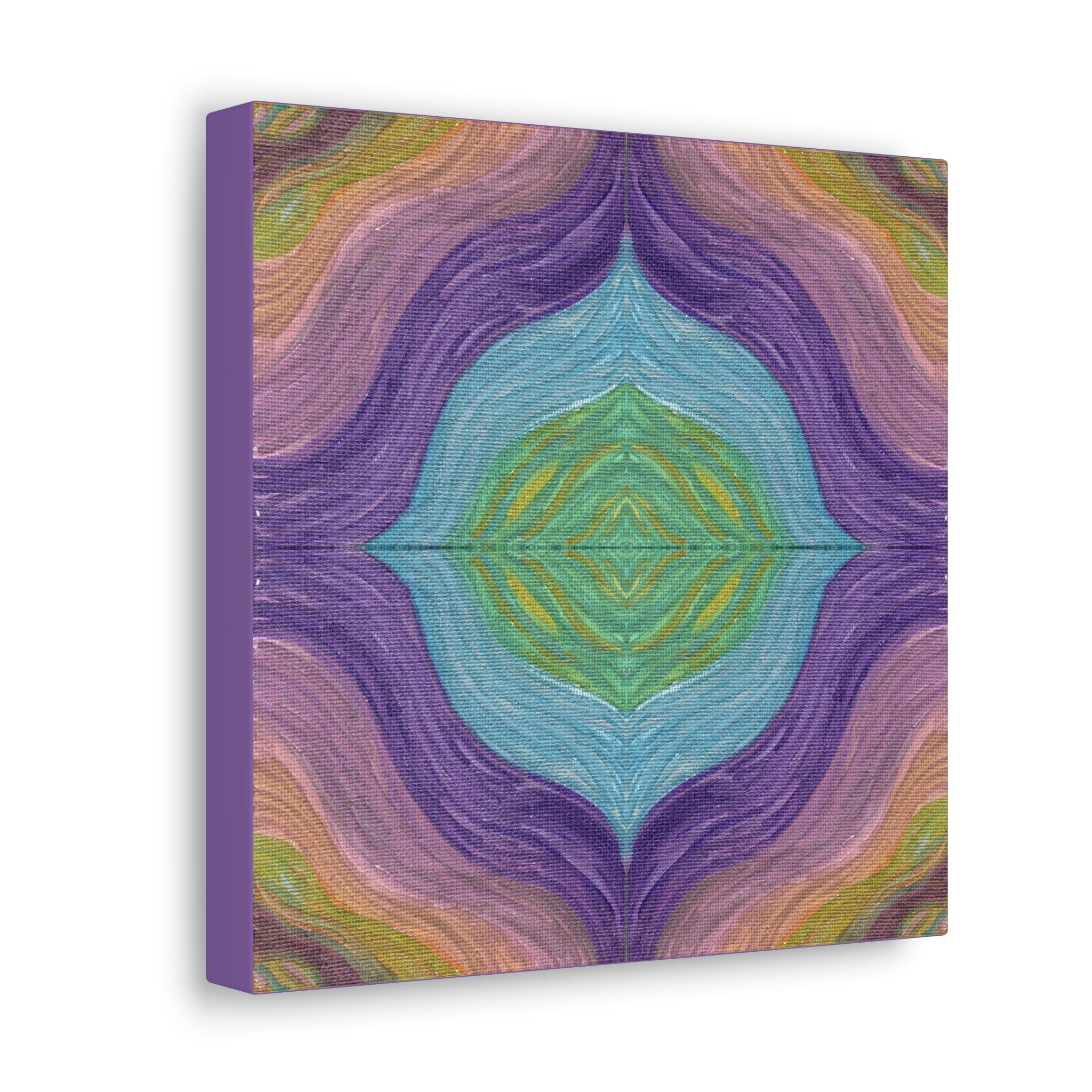 Solar Winds Rainbow 6 Mosaic Caden Caraco Canvas Gallery Wrap