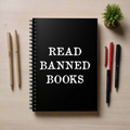 Read Banned Books Spiral Notebook - Ruled Line
