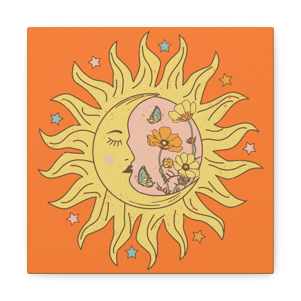 Celestial Sun Canvas Gallery Wrap