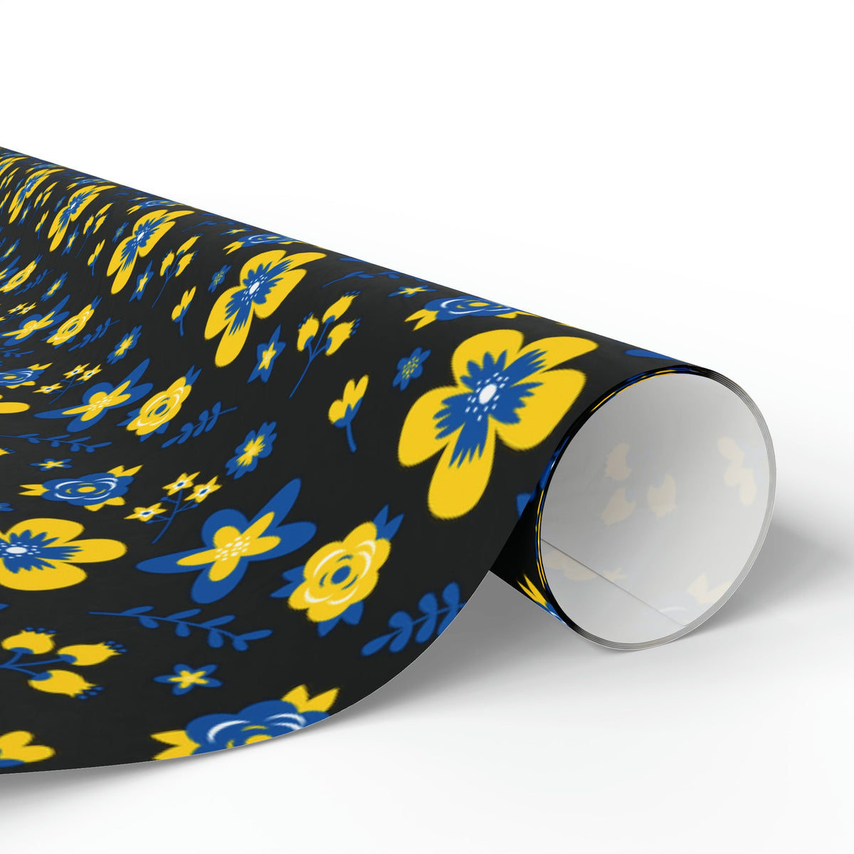 Ukranian Country Flowers Spring Holiday Gift Wrap Paper - Glossy Or Matte