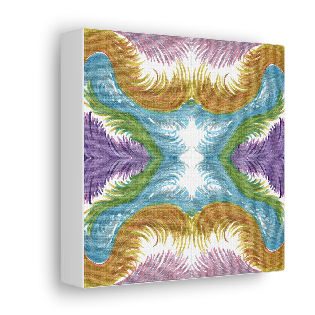 Lyran Feathers Variation 2 Caden Caraco Canvas Gallery Wrap