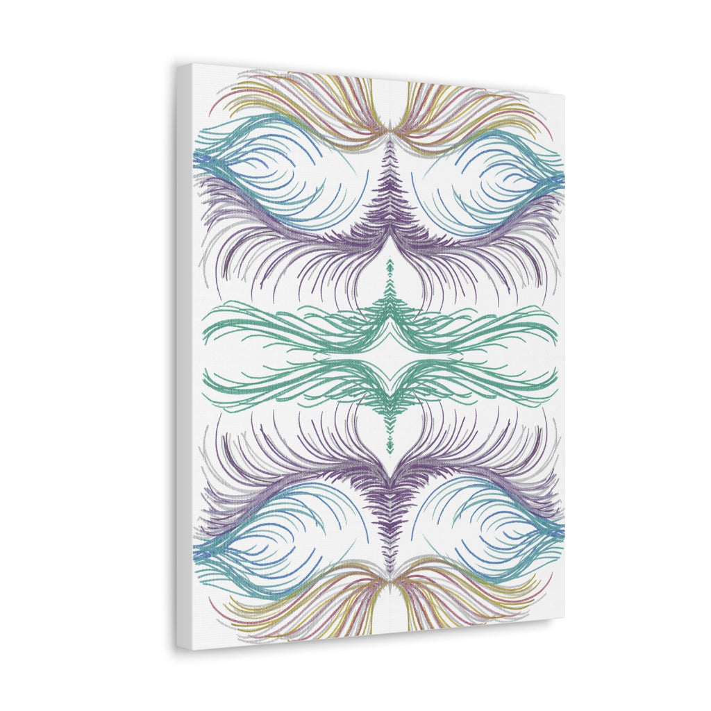 Lyran Feathers Caden Caraco Art Canvas Gallery Wrap