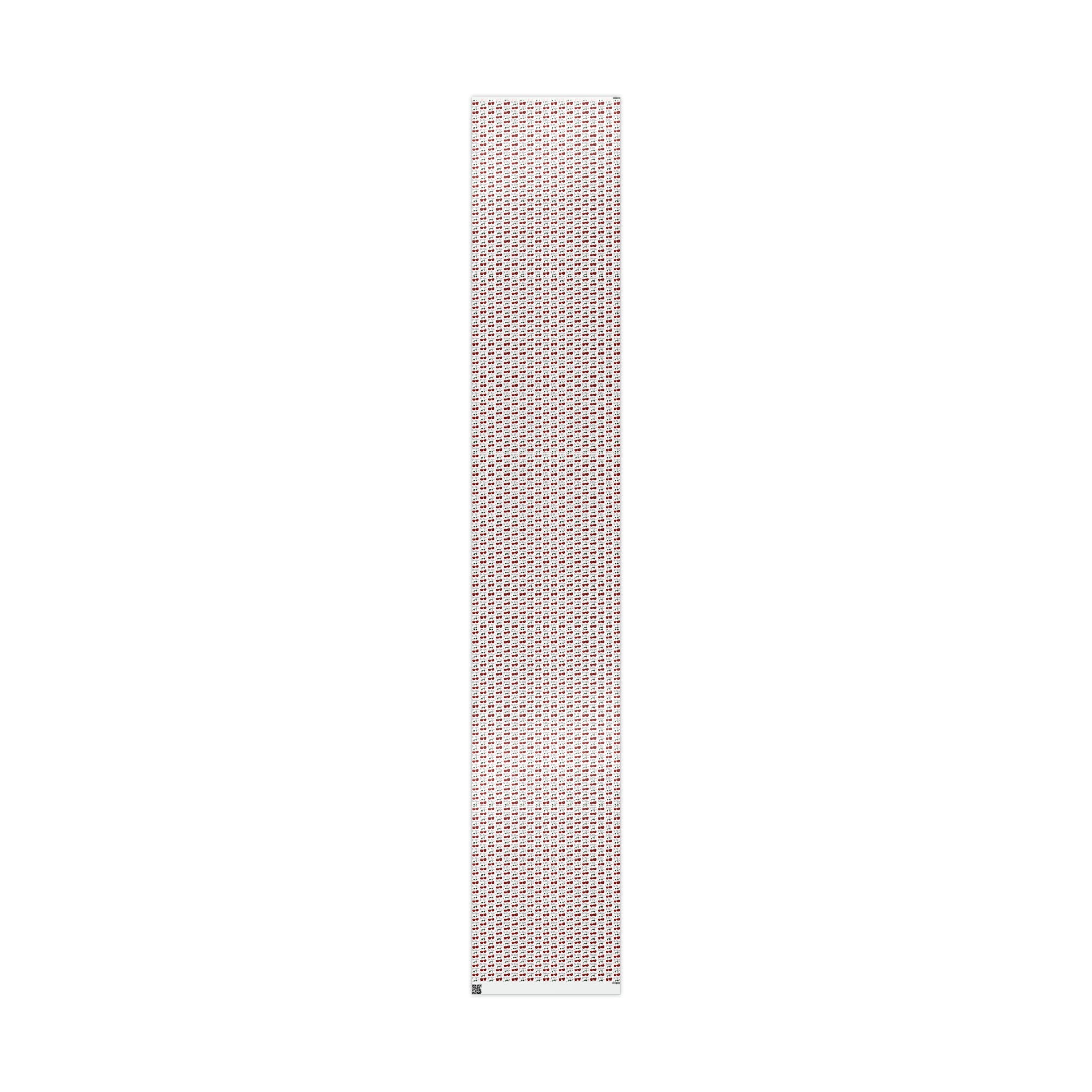 Retro Cherries Be Mine Gift Wrap - Romantic and Stylish Wrapping Paper
