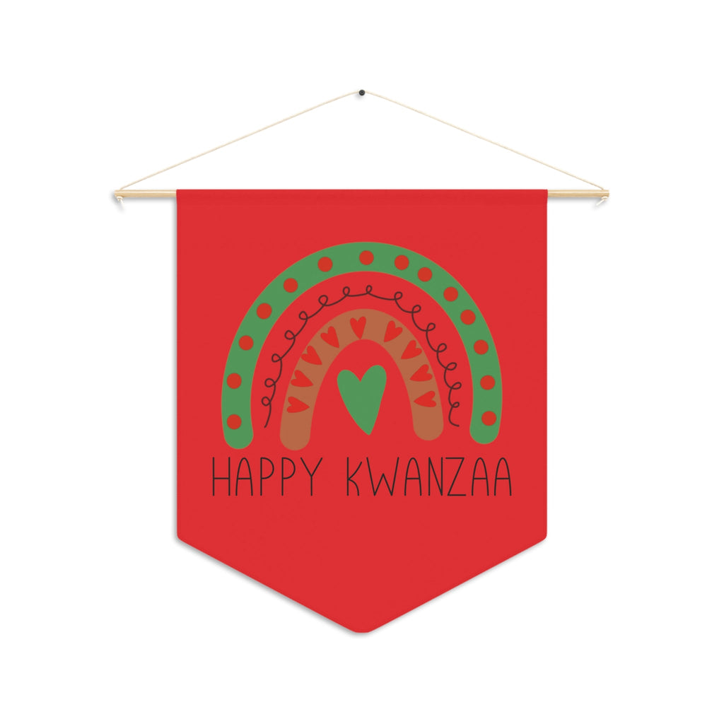 Happy Kwanzaa Wall Hanging Banner Flag