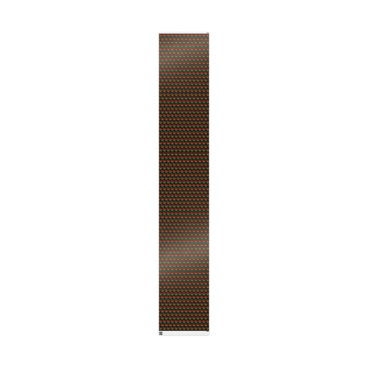 Merry And Bright Black Christmas Print Holiday Gift Wrap Paper - Glossy Or Matte