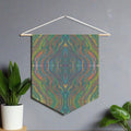 Solar Winds 5 Mosaic Caden Caraco Art Print Wall Hanging Banner Flag