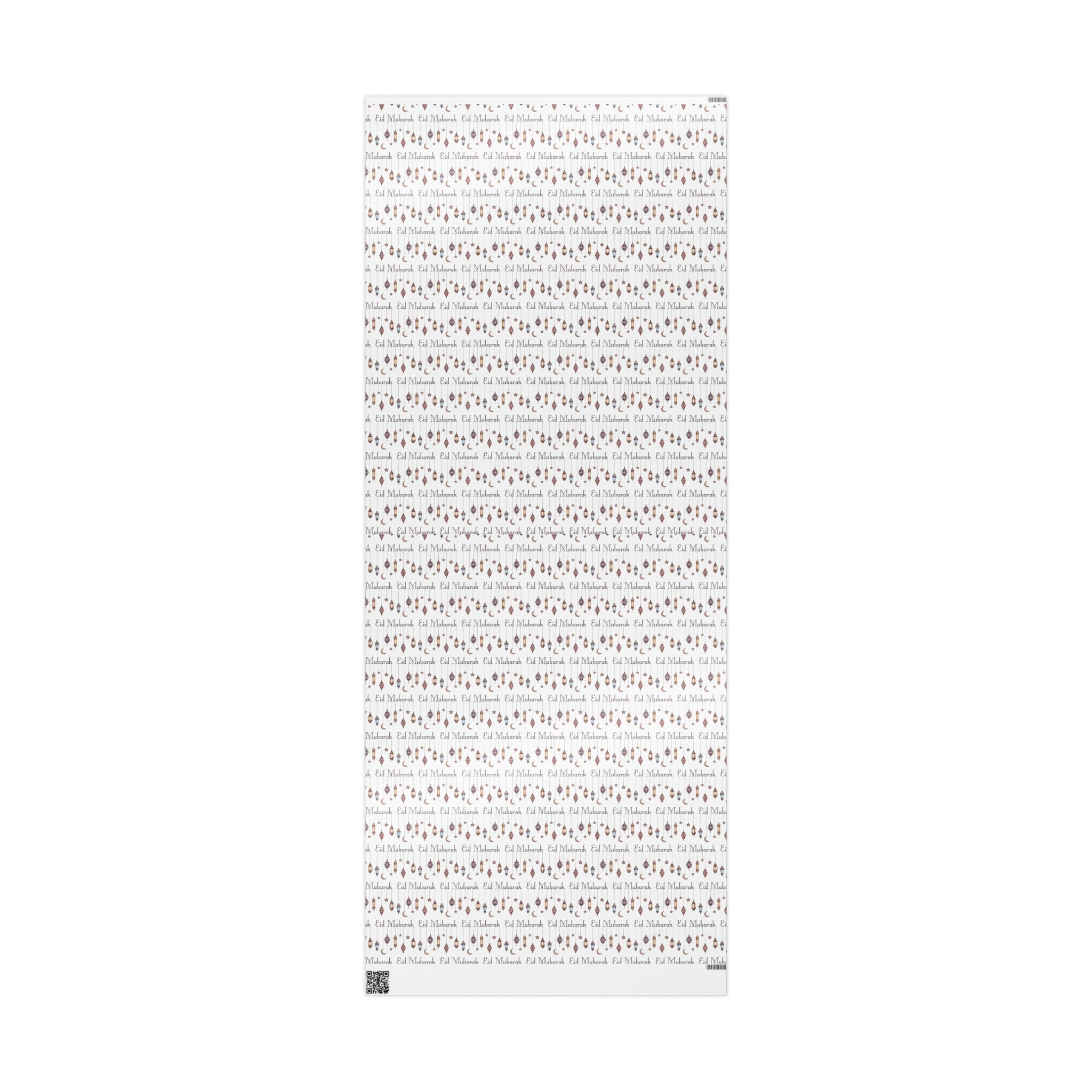 Eid Mubarak Festival Arabic Lanterns Holiday Holiday Gift Wrap Paper - Glossy Or Matte