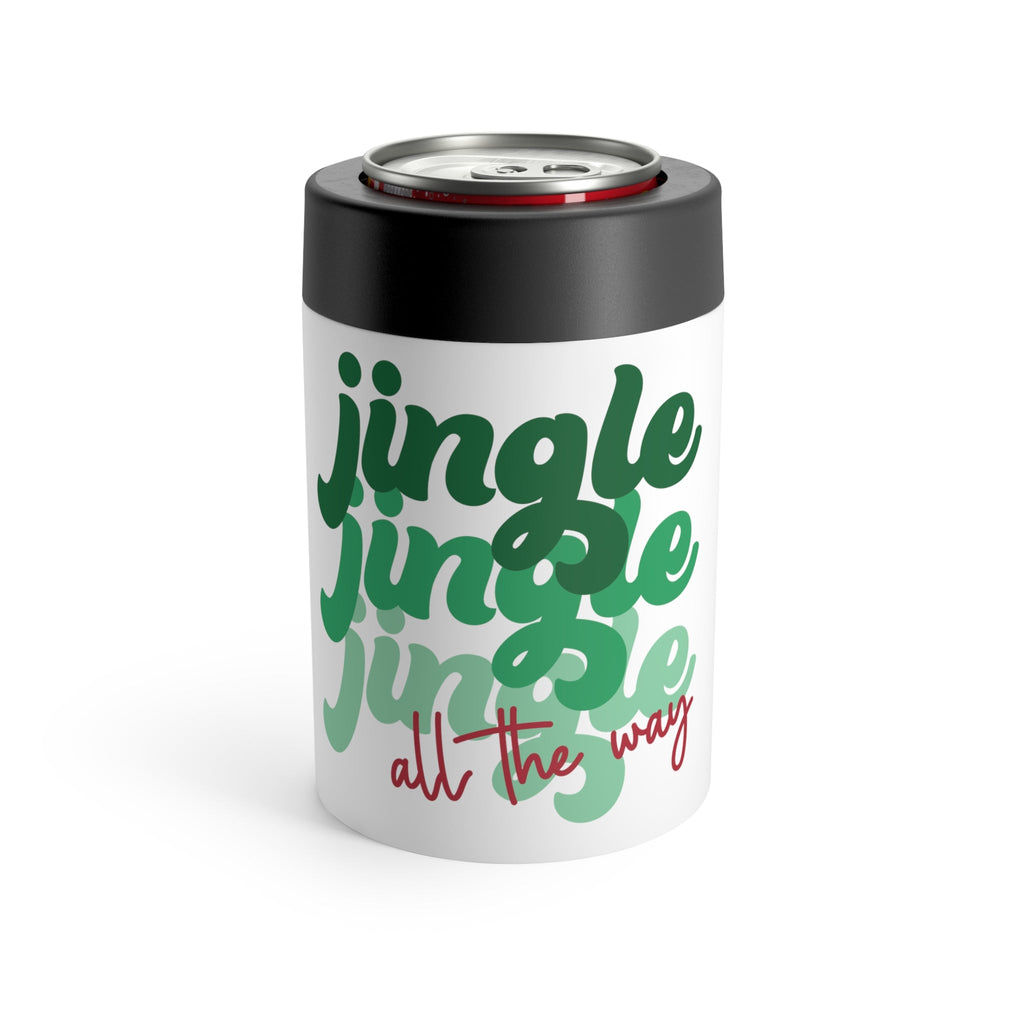 Jingle Jingle Jingle All The Way Christmas Stainless Steel Can Holder
