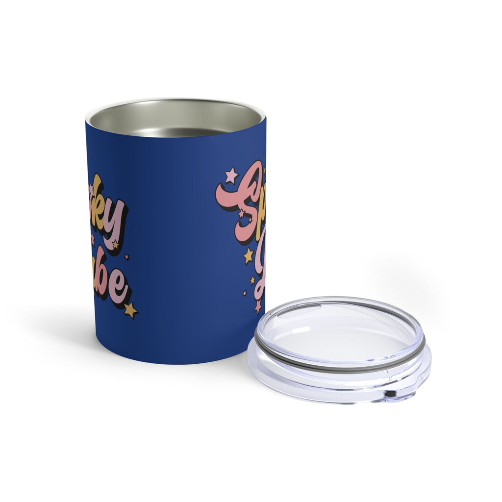Spooky Babe Blue Halloween Print Stainless Steel Tumbler 10oz