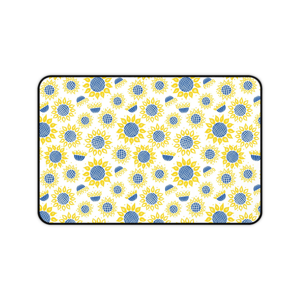 Ukranian Sunflowers Desk Mat - 3 size options