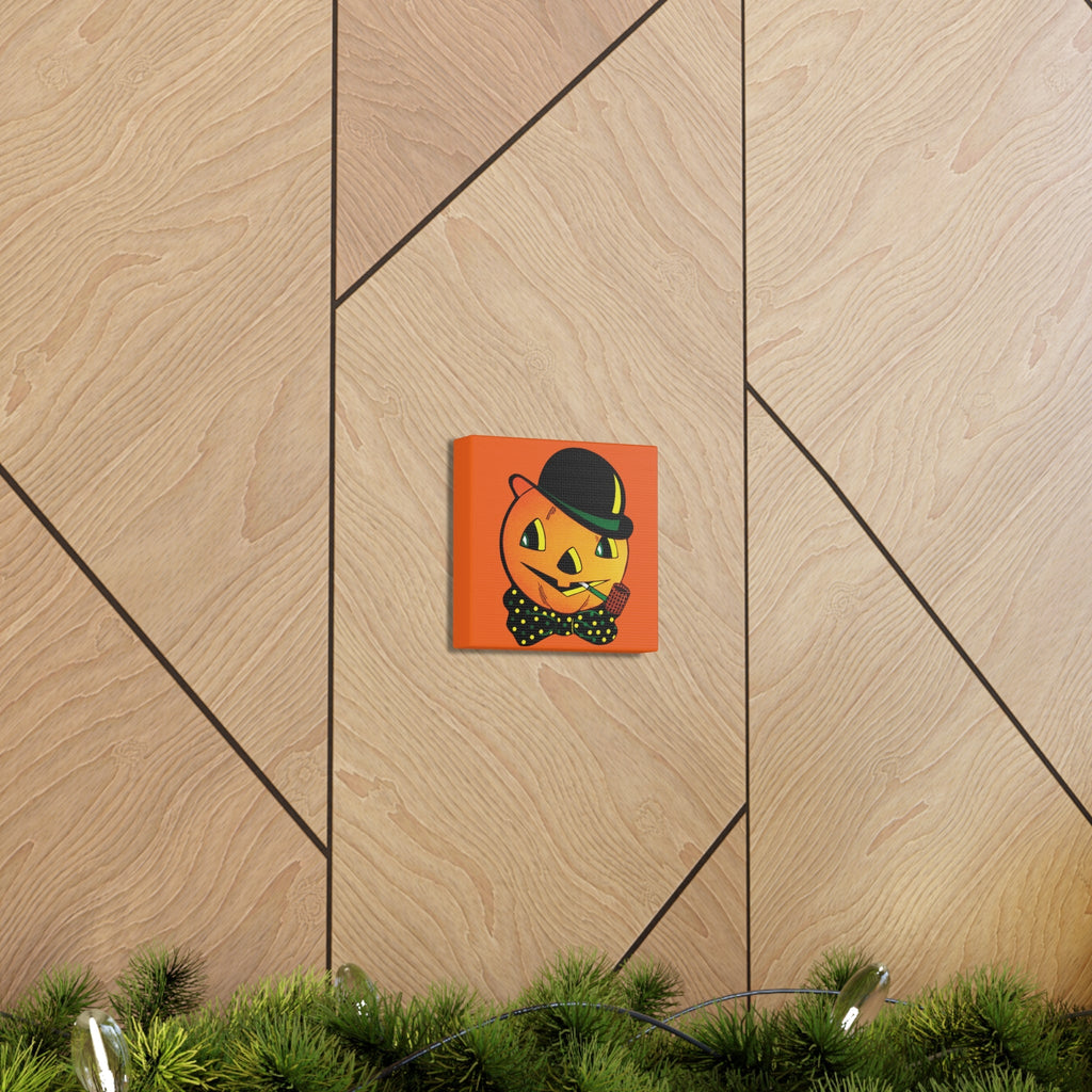 Scarecrow Halloween Decor Print Canvas Gallery Wrap