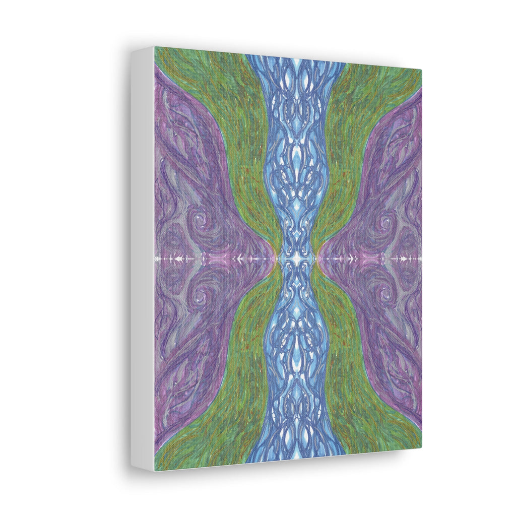 Lumerian Stream Caden Caraco Art Canvas Gallery Wrap