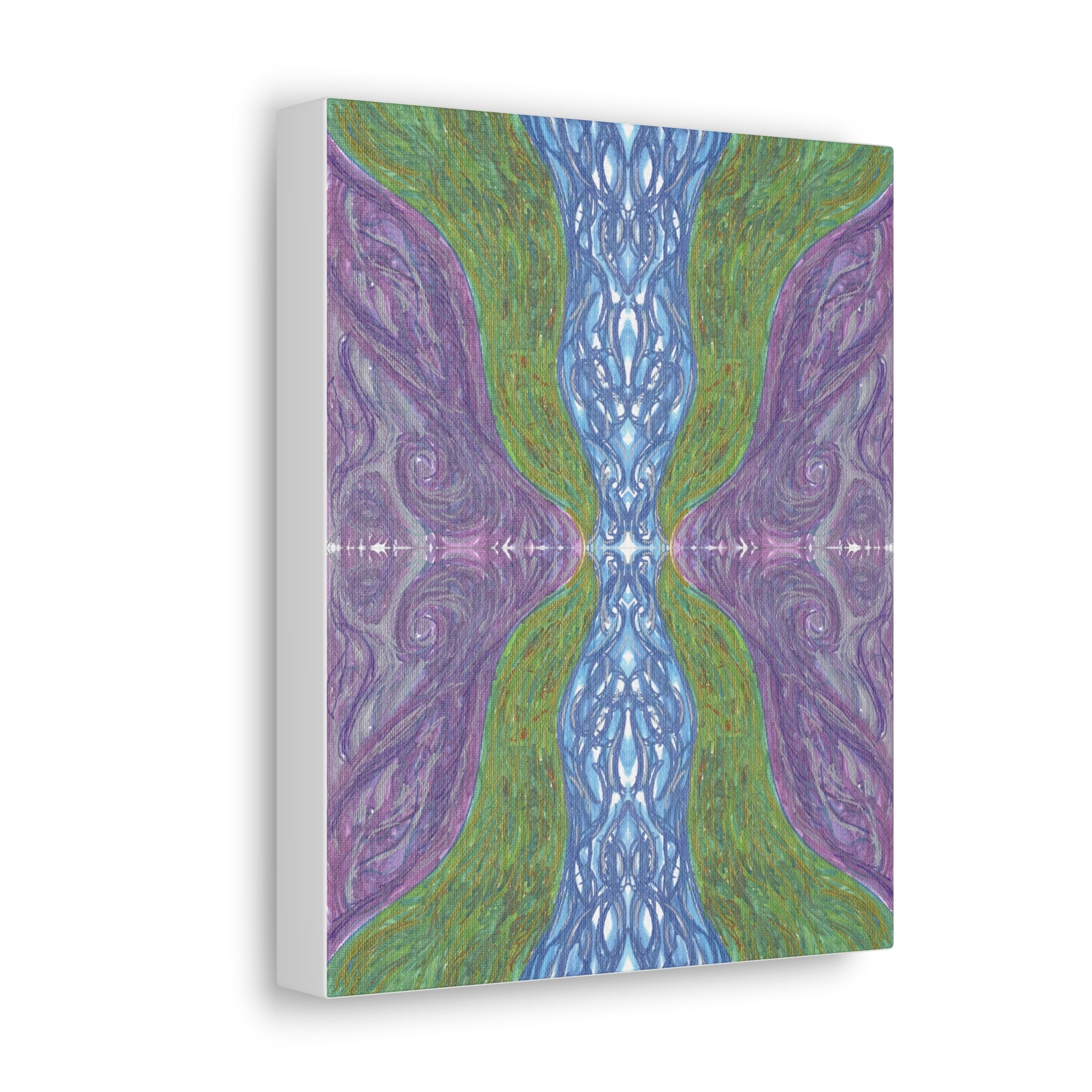 Lumerian Stream Caden Caraco Art Canvas Gallery Wrap