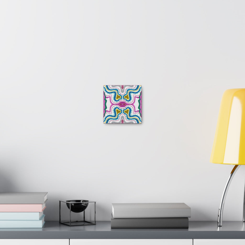 Love Frequency 2 Variation 1 Mosaic Caden Caraco Canvas Gallery Wrap