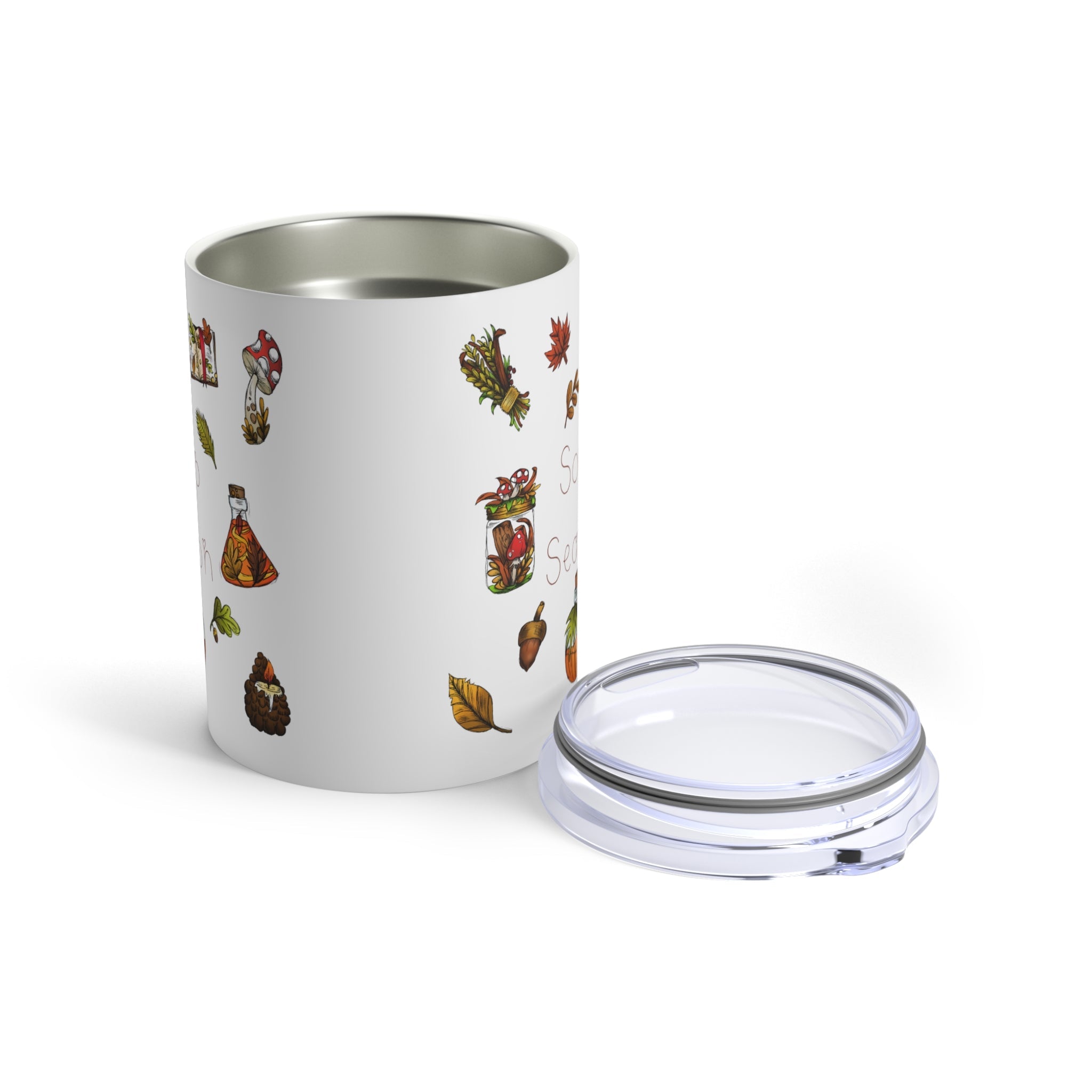 Soup Season Fall Autumn Stainless Steel Tumbler 10oz