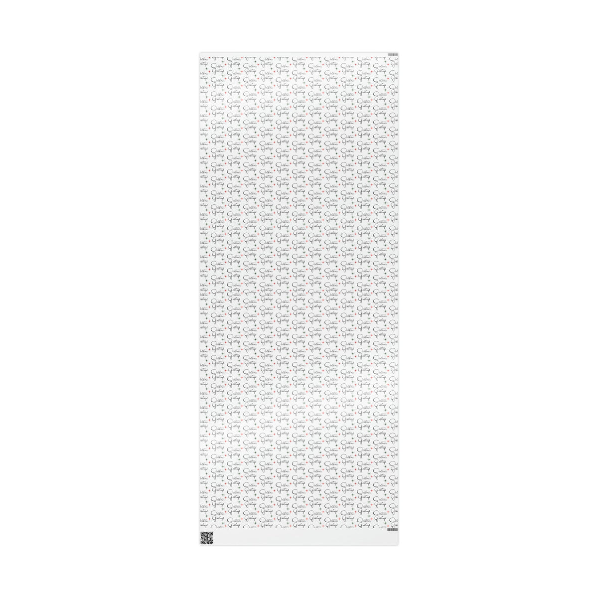 Christmas Greetings Starburst Atomic Mid Century Retro Christmas Style Holiday Gift Wrap Paper - Glossy Or Matte