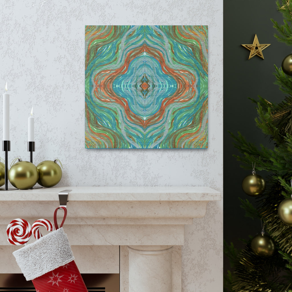Solar Winds 2 Variation 2 Mosaic Caden Caraco Canvas Gallery Wrap