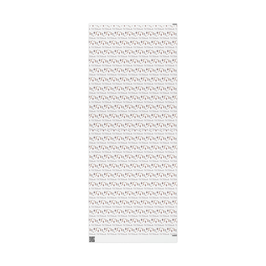 Eid Mubarak Festival Arabic Lanterns Holiday Holiday Gift Wrap Paper - Glossy Or Matte