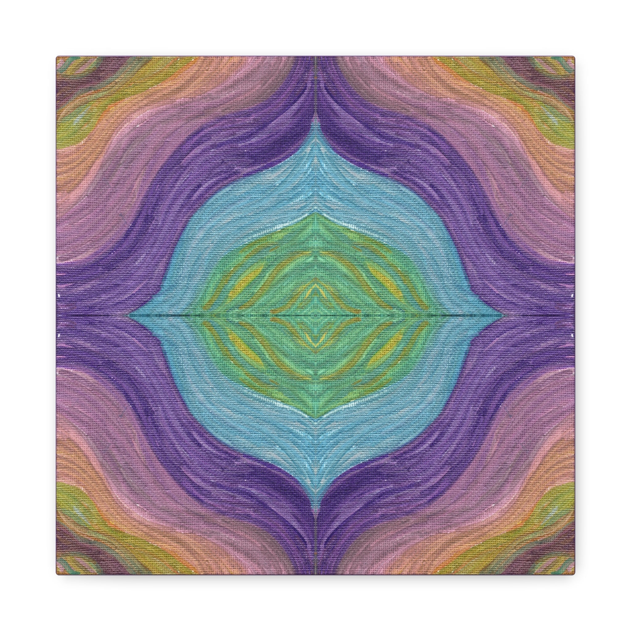 Solar Winds Rainbow 6 Mosaic Caden Caraco Canvas Gallery Wrap