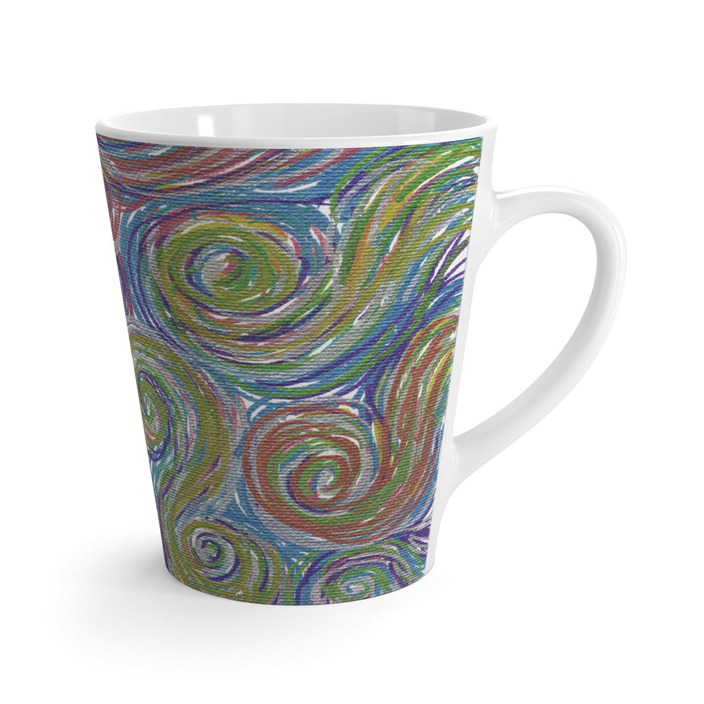 Swirls Of Spirals Caden Caraco Coffee Latte Mug