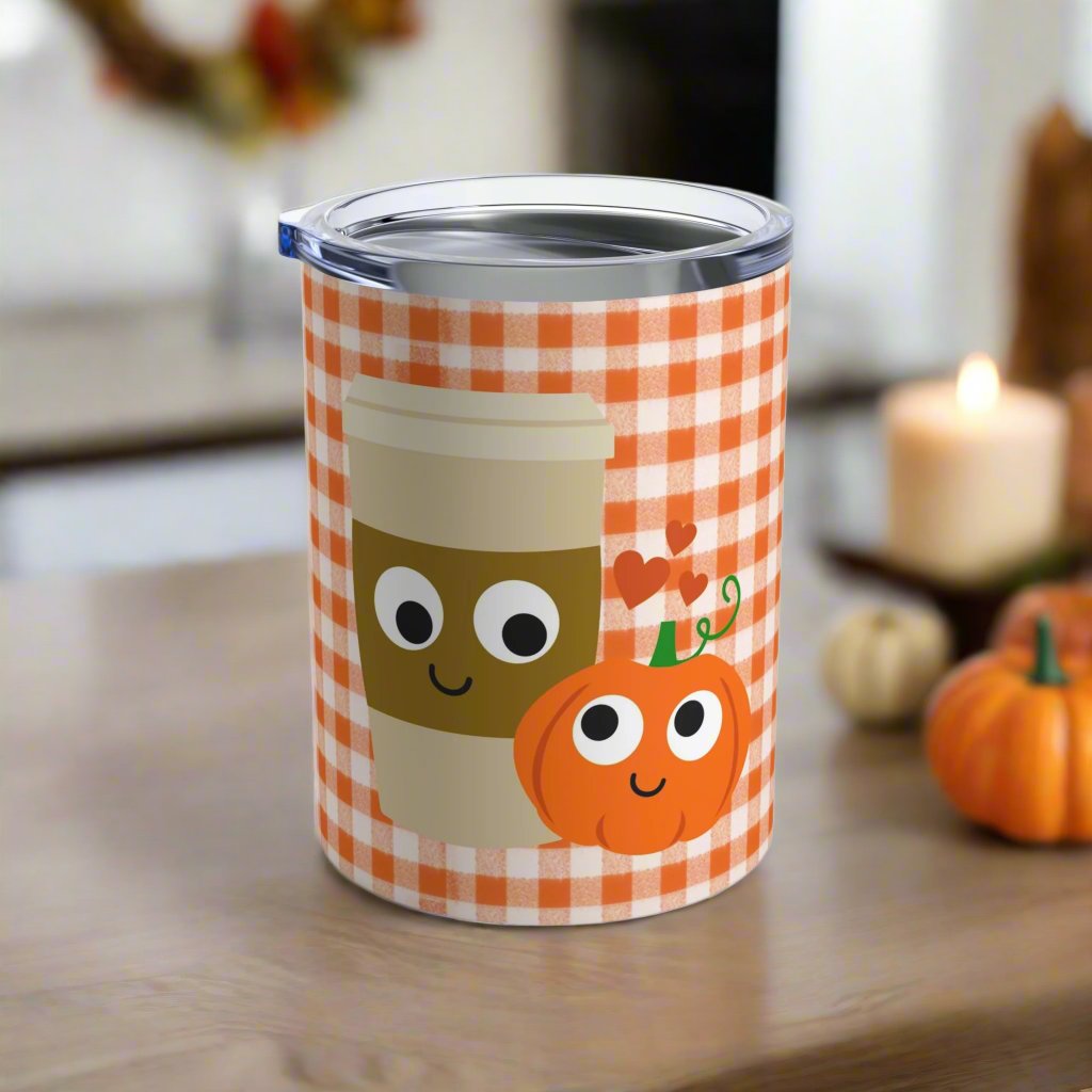 Pumpkin Spice Love Stainless Steel Tumbler 10oz
