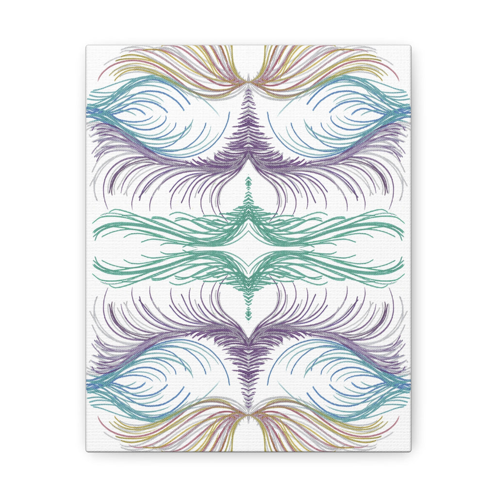 Lyran Feathers Caden Caraco Art Canvas Gallery Wrap