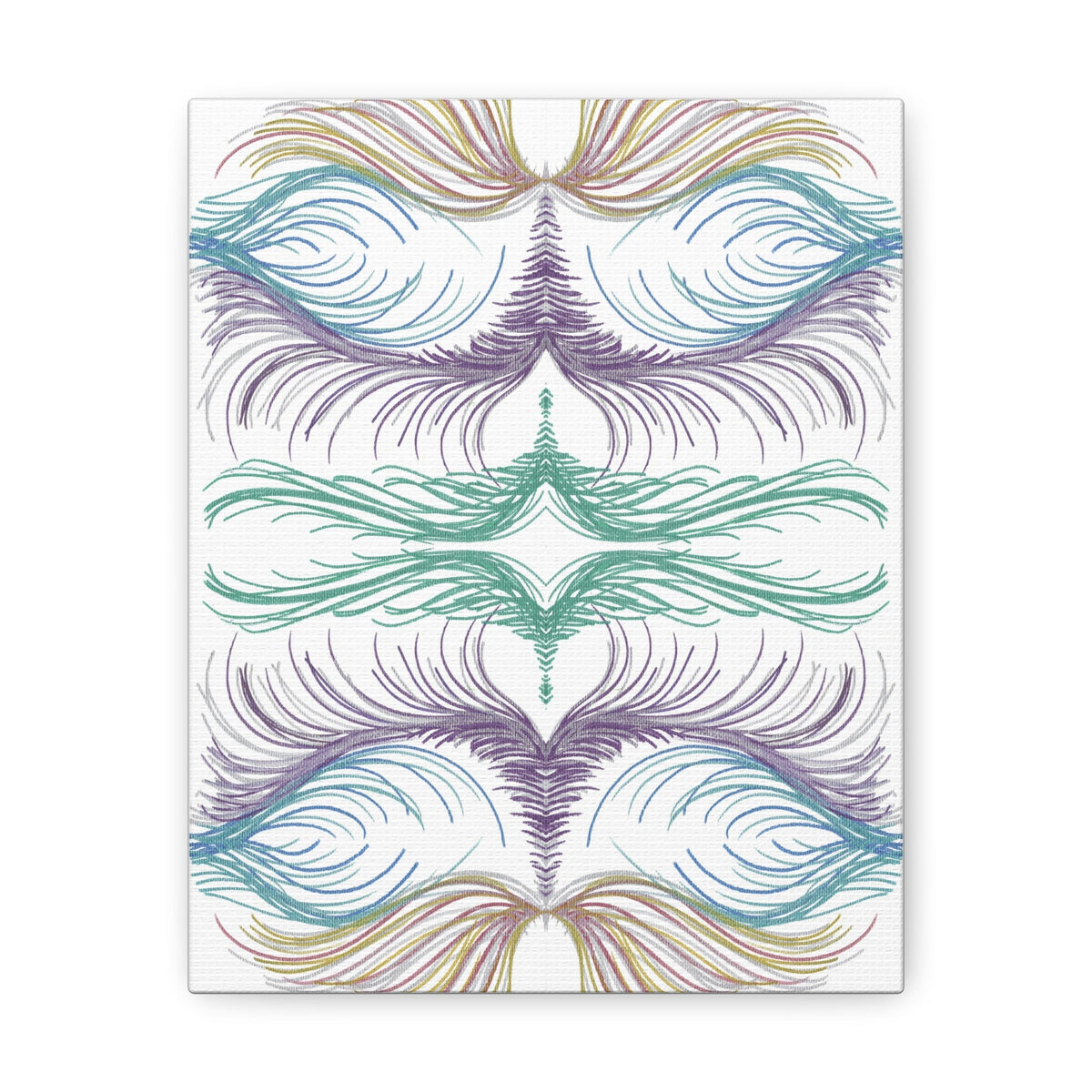 Lyran Feathers Caden Caraco Art Canvas Gallery Wrap