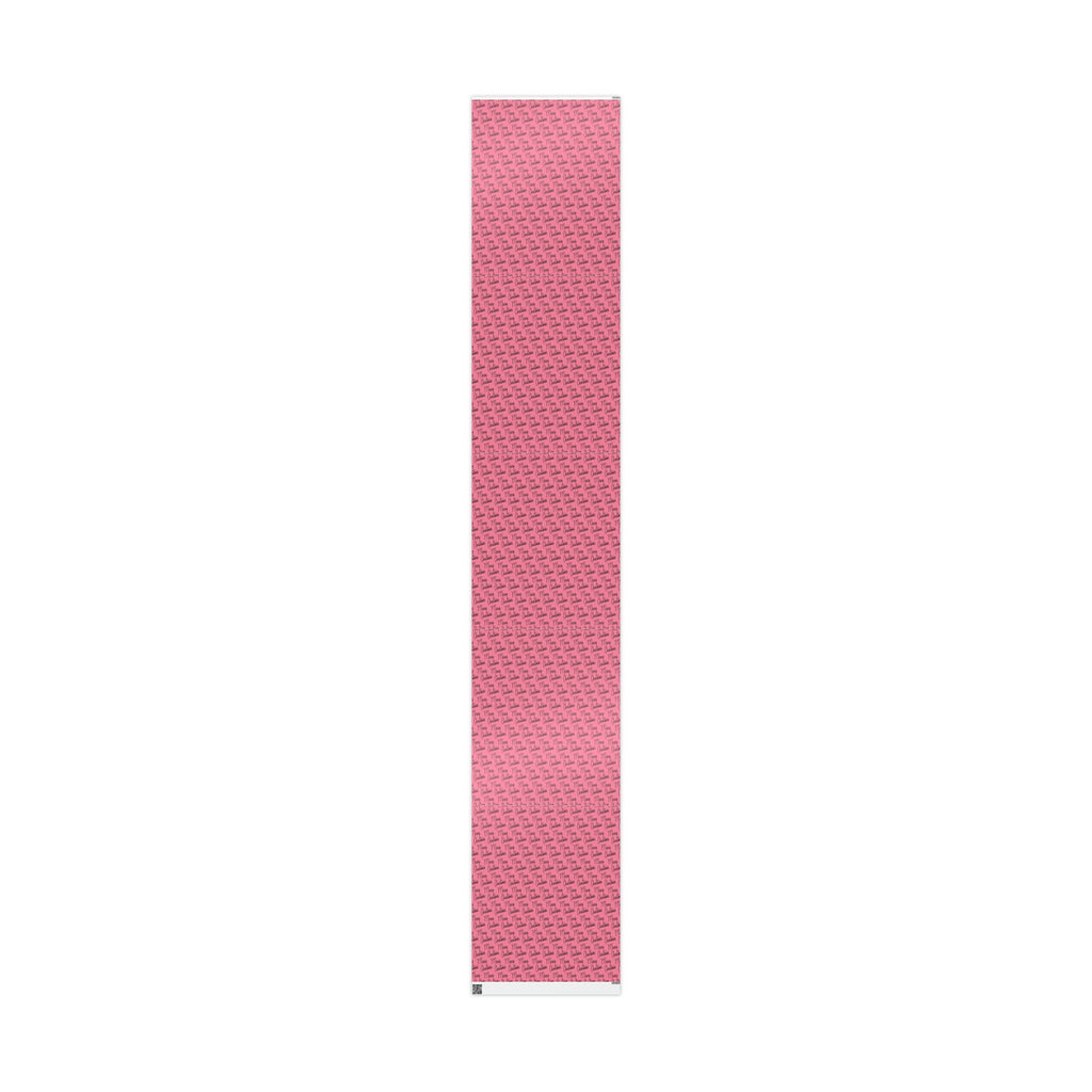 Merry Christmas Pink Mid Century Retro Christmas Print Holiday Gift Wrap Paper - Glossy Or Matte