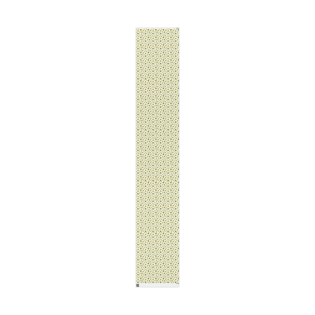 Ukranian Sunflowers Spring Print Holiday Gift Wrap Paper - Glossy Or Matte