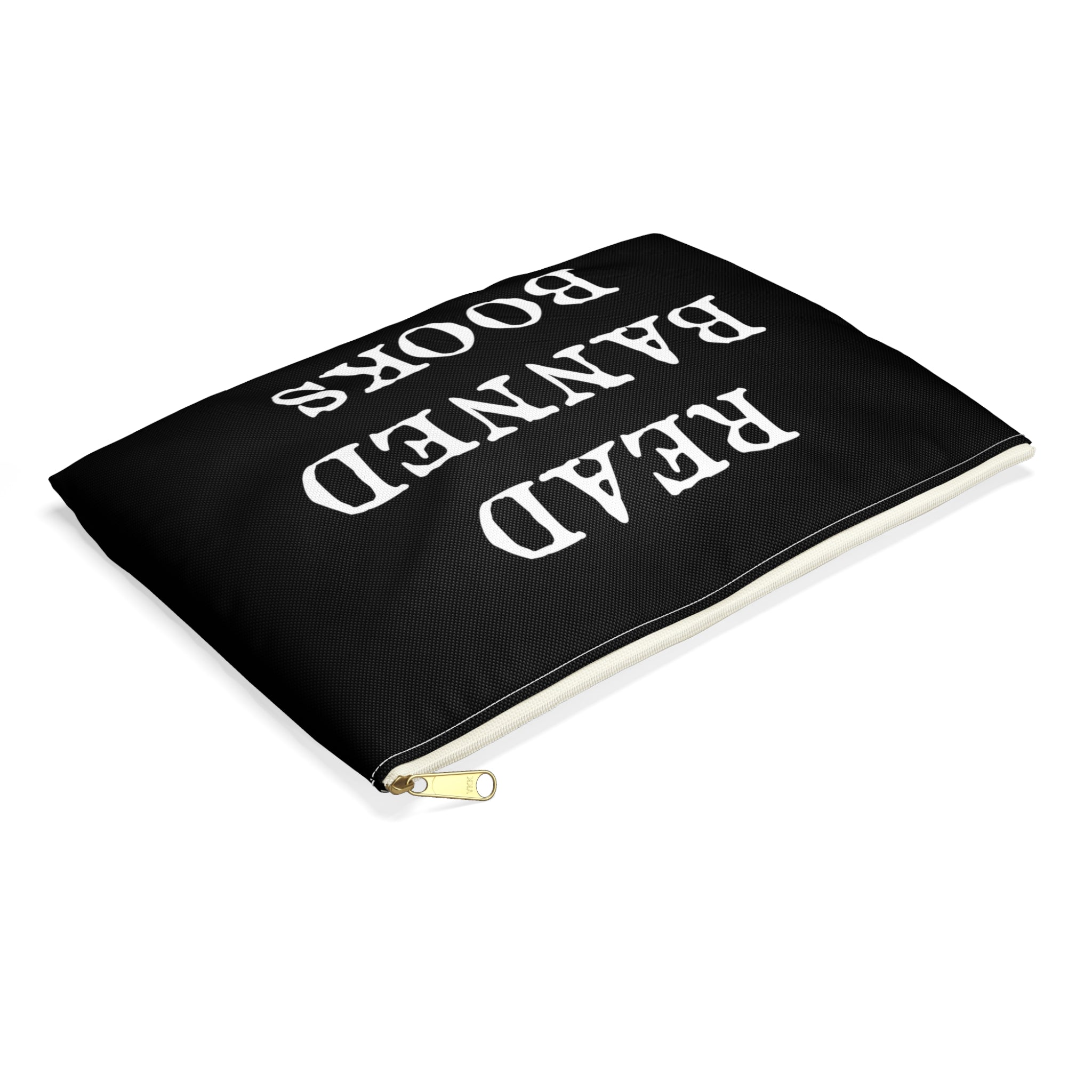 Read Banned Books Polyester Accessory Pouch Travel Bag