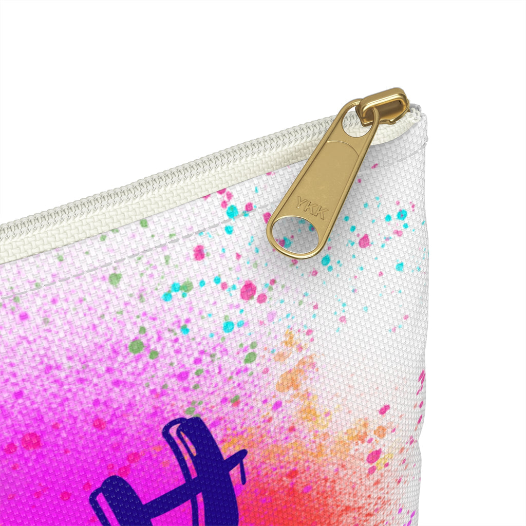 Staunch Feminist Graffiti Polyester Accessory Pouch Travel Bag