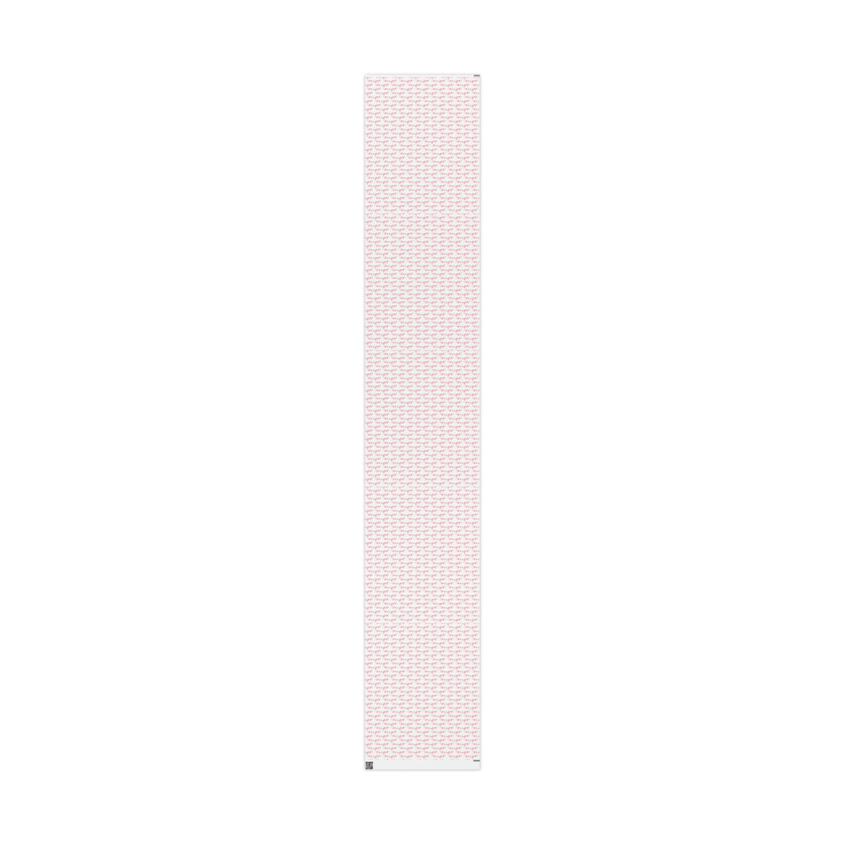 It's A Girl Starburst Atomic Retro Style Baby Shower Gift Wrap Paper - Glossy Or Matte