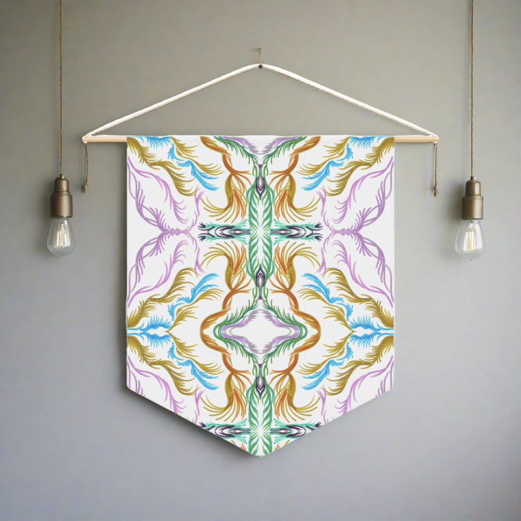 Channeling Lyra 2 Caden Caraco Art Print Wall Hanging Banner Flag