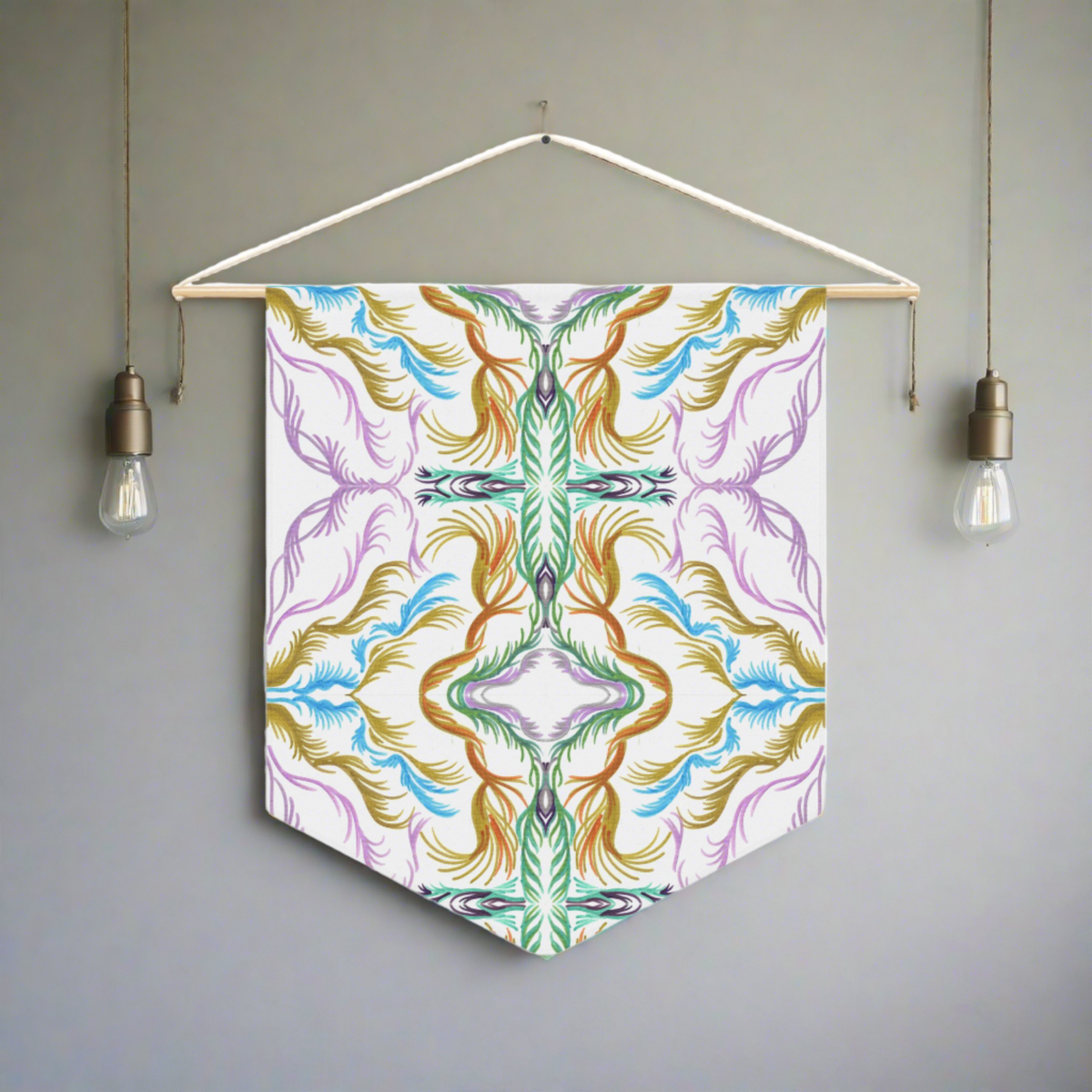 Channeling Lyra 2 Caden Caraco Art Print Wall Hanging Banner Flag
